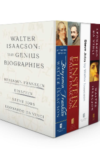 THE GENIUS BIOGRAPHIES: BENJAMIN FRANKLIN, EINSTEIN, STEVE JOBS, AN LEONARDO DA VINCI